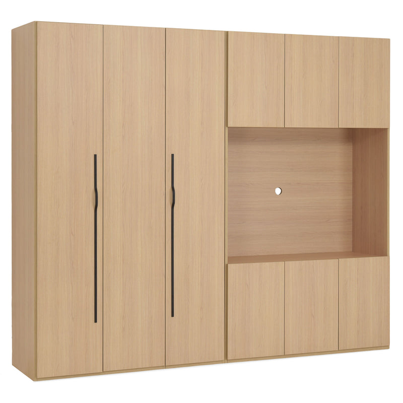 COMPACT Dressing 9 uși, spațiu TV