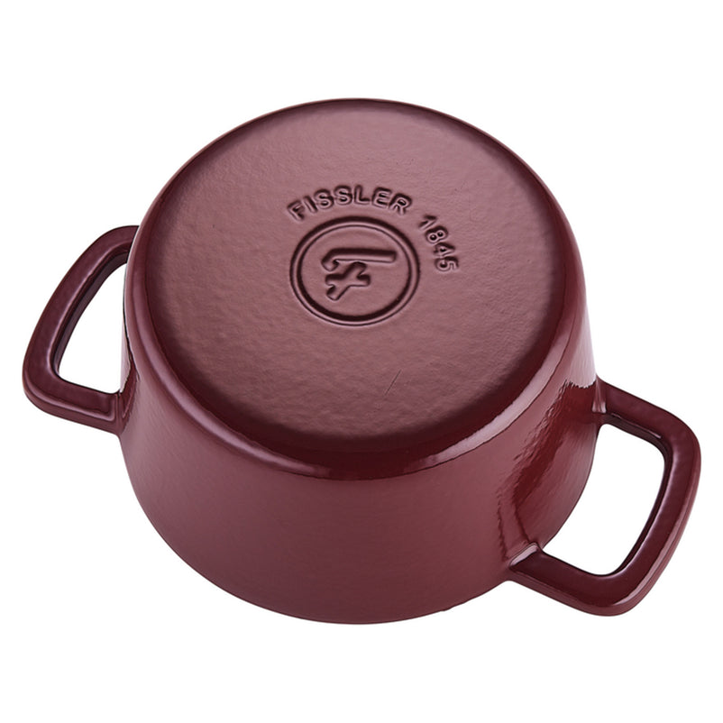 MOMENTS Oală cu mânere și capac, fontă, D.20cm