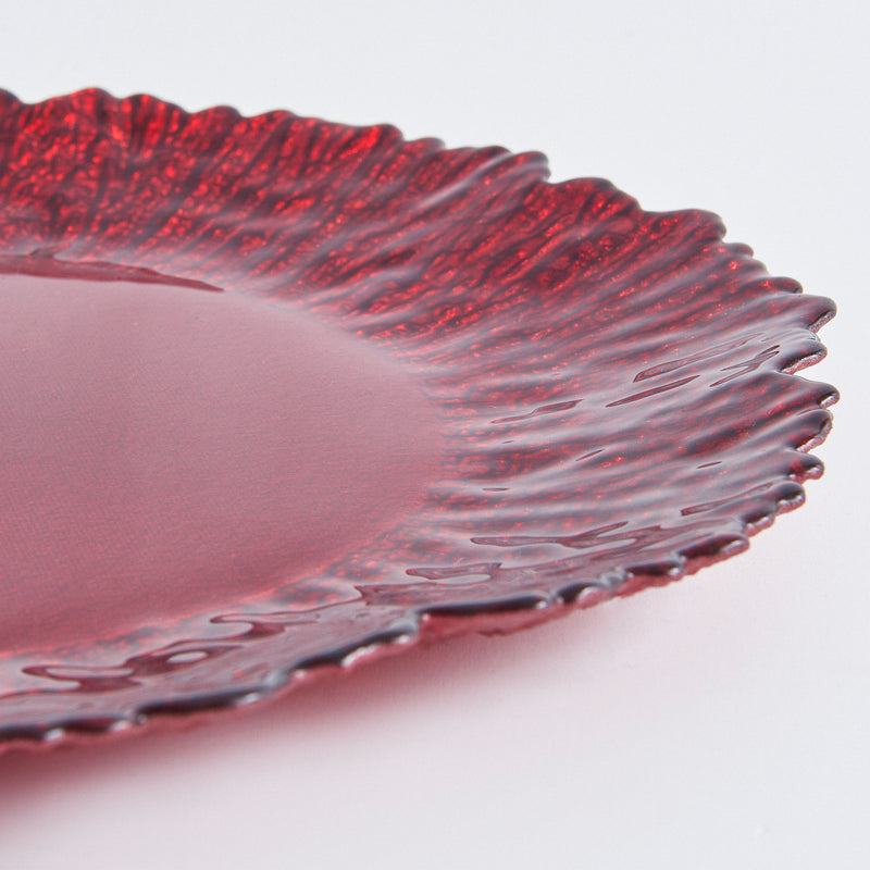 DENIZ Platou, sticlă, D.32cm