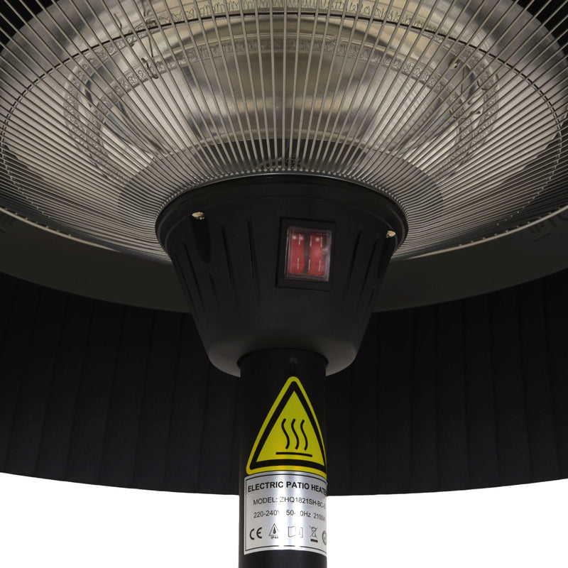 DARIO Încălzitor electric de terasă cu infraroșu, 2100 W