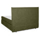 CARLINI Pat tapițat boxspring, 160x200cm, saltea inclusă