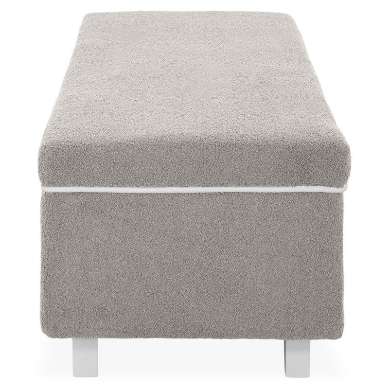 KOLLE Banchetă, ladă depozitare inclusă, stofă