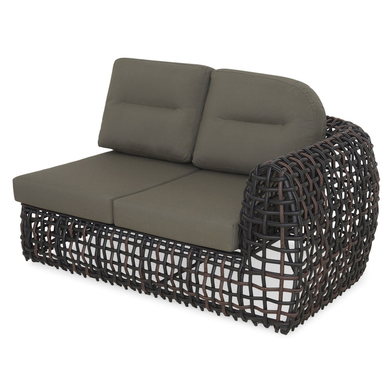 DINASTY Set mobilier terasă/grădină, colțar 5 piese și măsuță