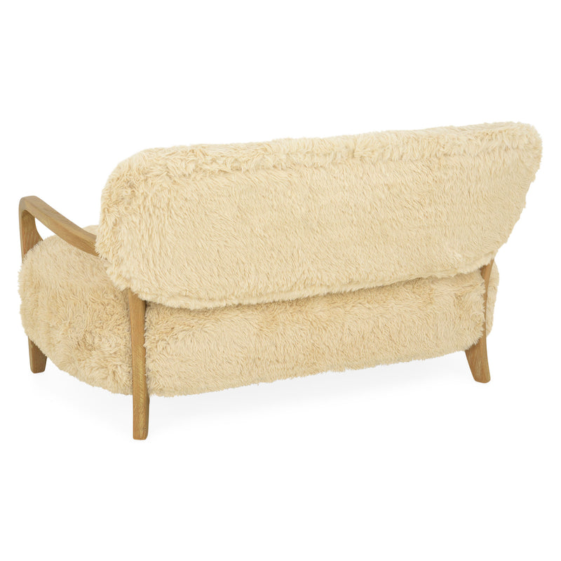 CERVINIA Canapea 2 locuri, imitație blană