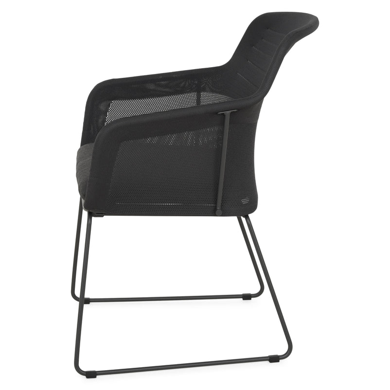 BEZIER Set mobilier terasă/grădină, 4 scaune