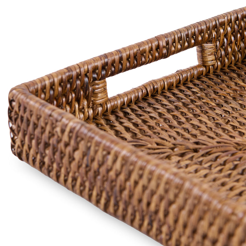 ARTESIA Tavă cu mânere, ratan