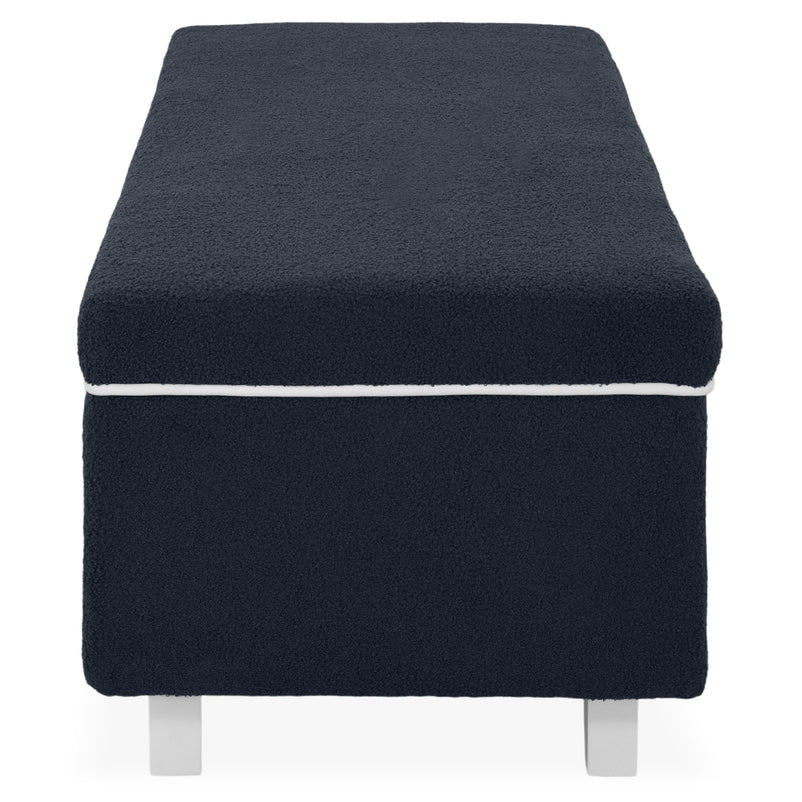 KOLLE Banchetă, ladă depozitare inclusă, stofă