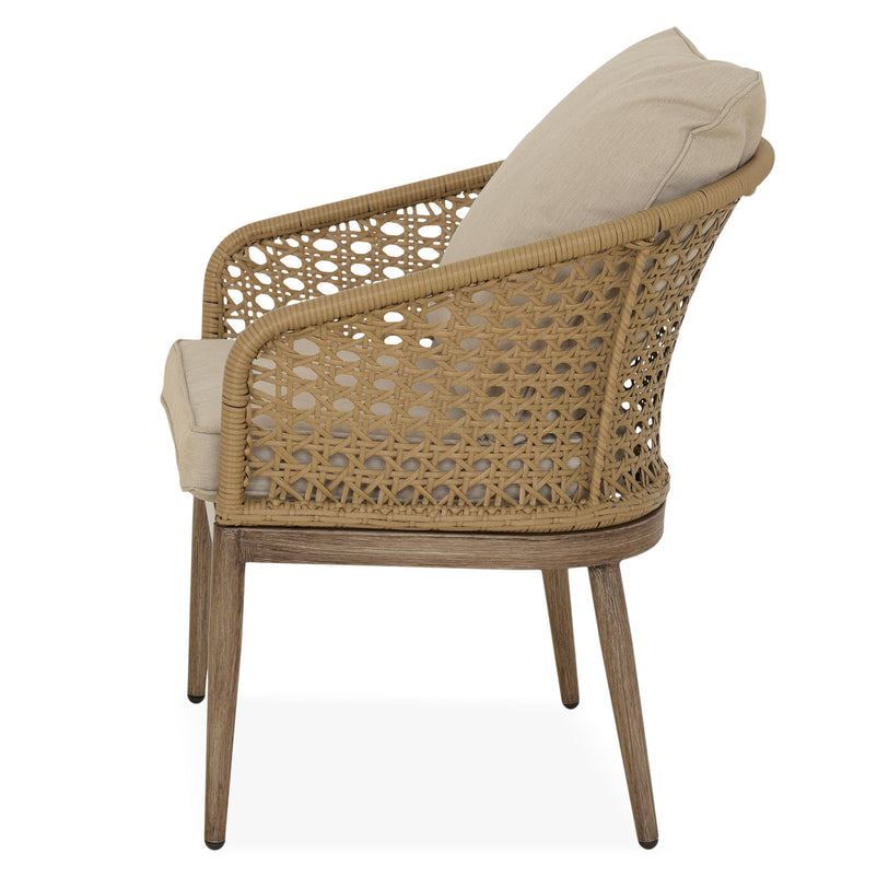 CORAL Set mobilier terasă/grădină, 2 scaune