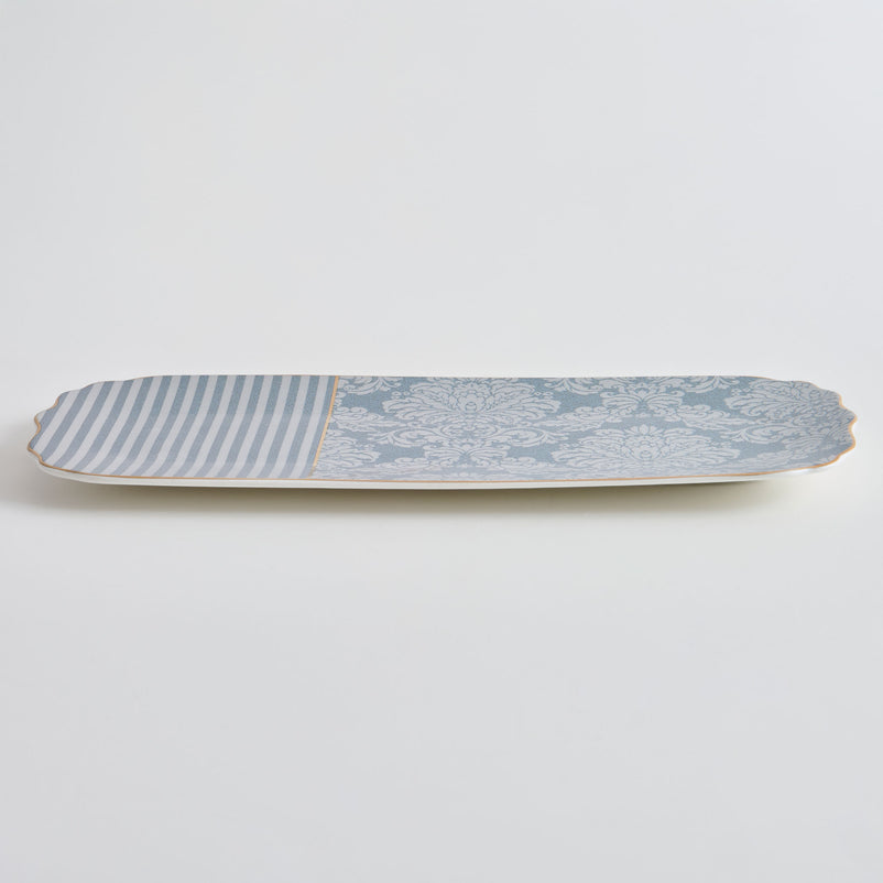 DAMASK Platou servire, porțelan, L.37cm