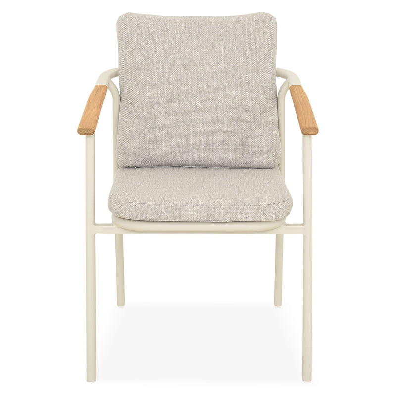 SALLY Set mobilier terasă/grădină, 6 scaune și masă extensibilă