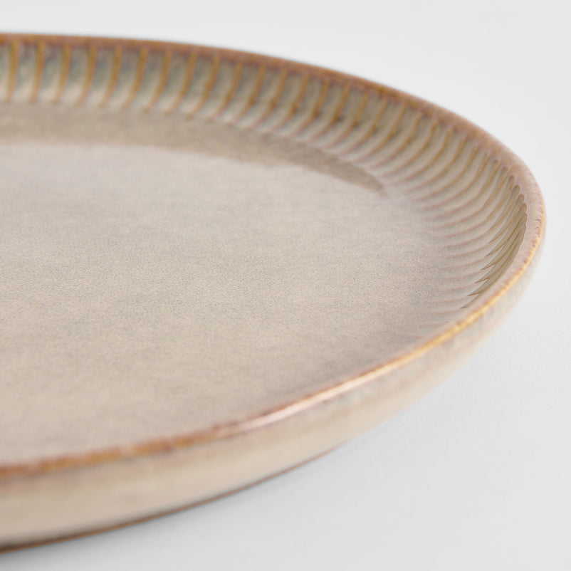 STRIPE Farfurie aperitiv, ceramică, D.22cm