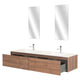 HERA/GAMMA Set mobilier baie, mască lavoar, lavoar, 2 oglinzi