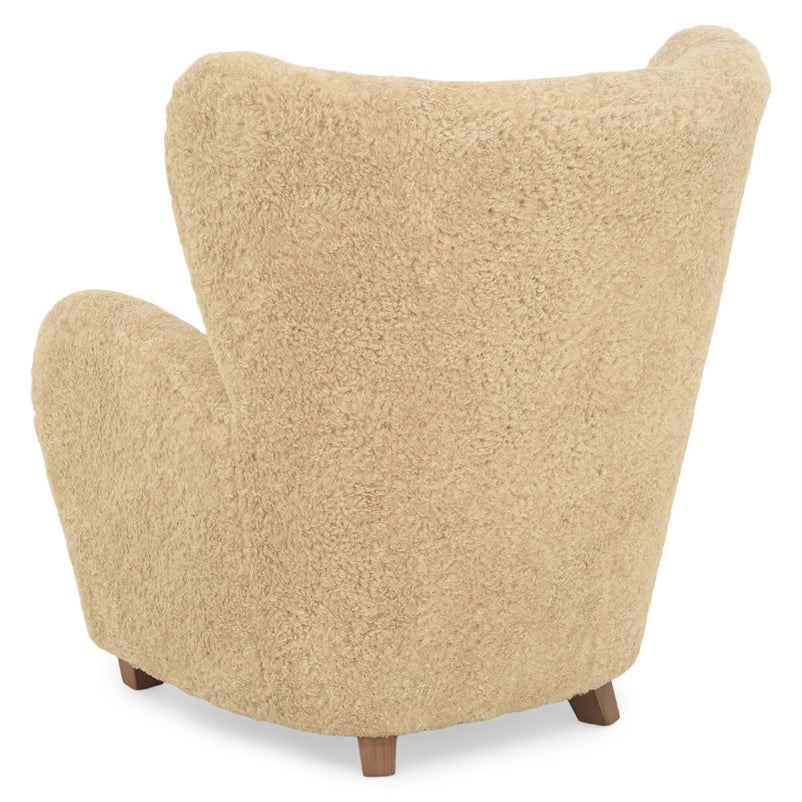 ANDERSON Fotoliu,  imitație blană