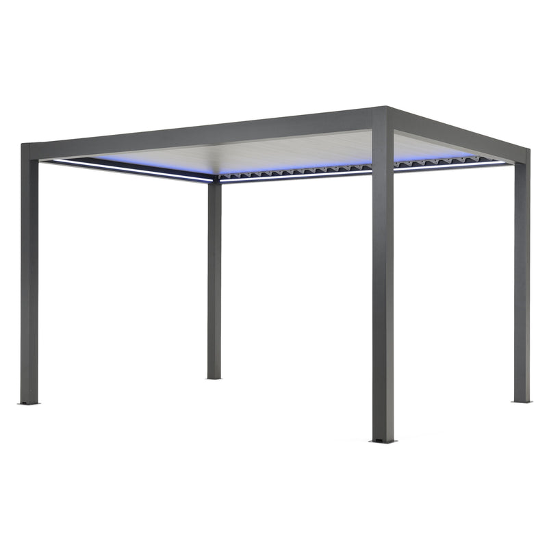 ROSARIO Pergolă bioclimatică motorizată cu acoperiș retractabil