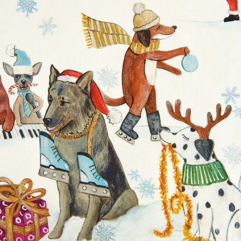 JINGLE WOOF Față de masă, D.170cm