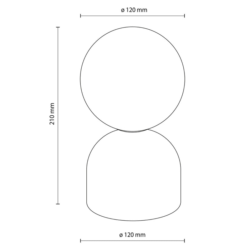 MIKI Veioză 1x8W G9