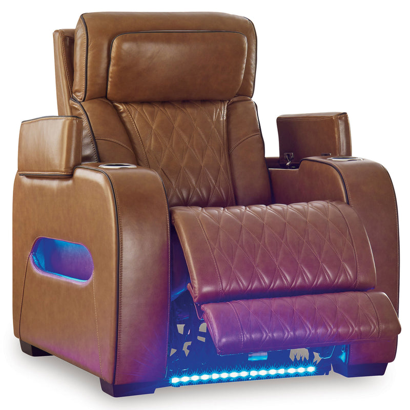 CARLETON Fotoliu 1 recliner electric, piele