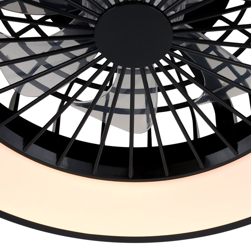 FAN Plafonieră 1x48W LED