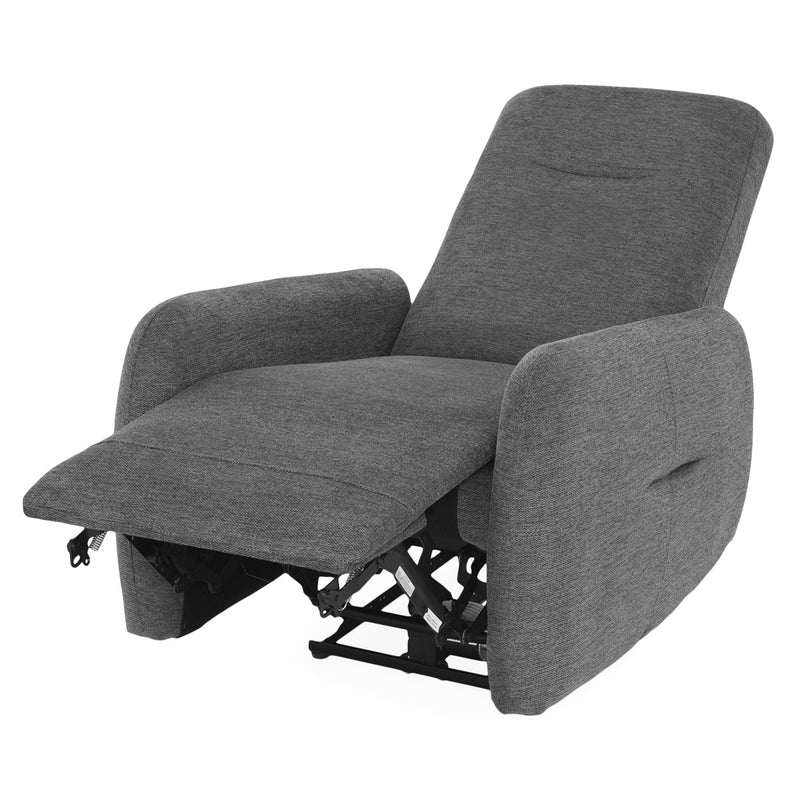 SAN ANTONIO Fotoliu cu recliner electric, stofă - Articol resigilat