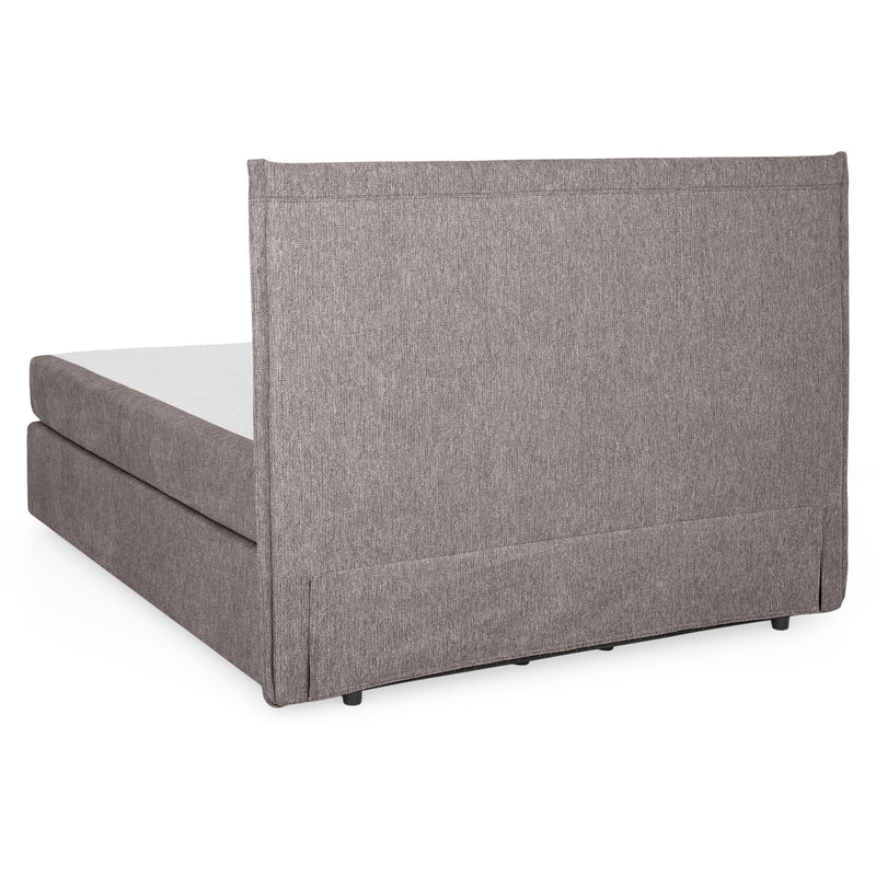 CARLINI Pat tapițat boxspring, 160x200cm, saltea inclusă