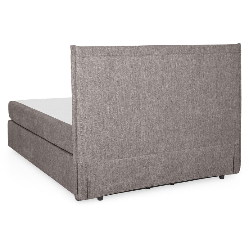 CARLINI Pat tapițat boxspring, 160x200cm, saltea inclusă