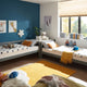 CASPER Set 2 paturi suprapuse, 90x200cm, somiere incluse