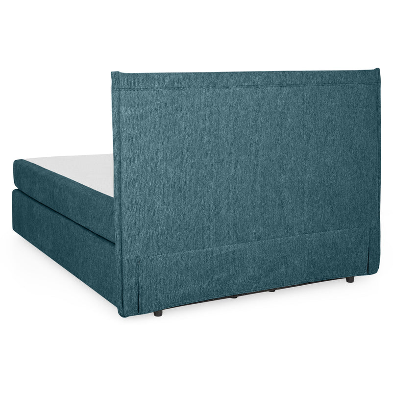 CARLINI Pat tapițat boxspring, 160x200cm, saltea inclusă