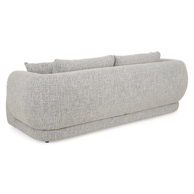 MILFORD Canapea 3 locuri, 2 perne incluse, stofă