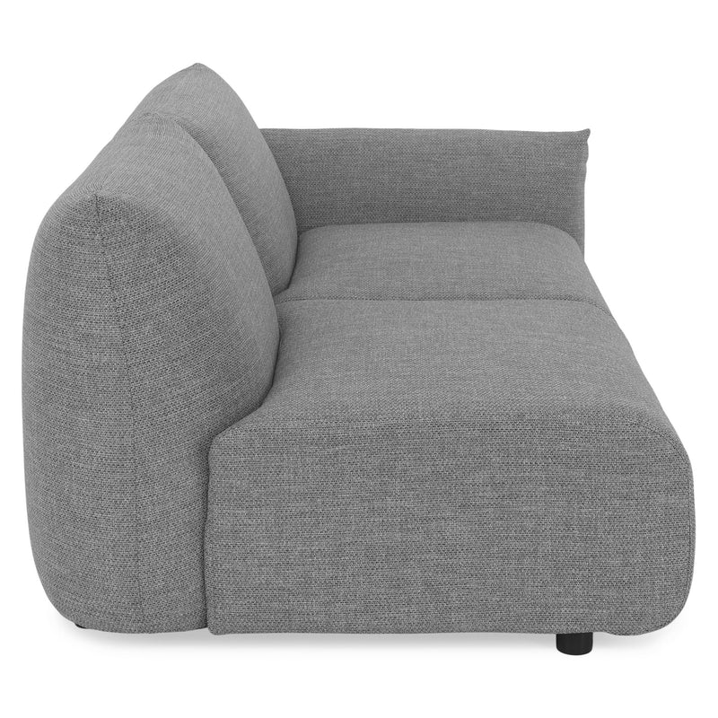 TOYAMA Canapea exterior, 2 locuri, braț stânga