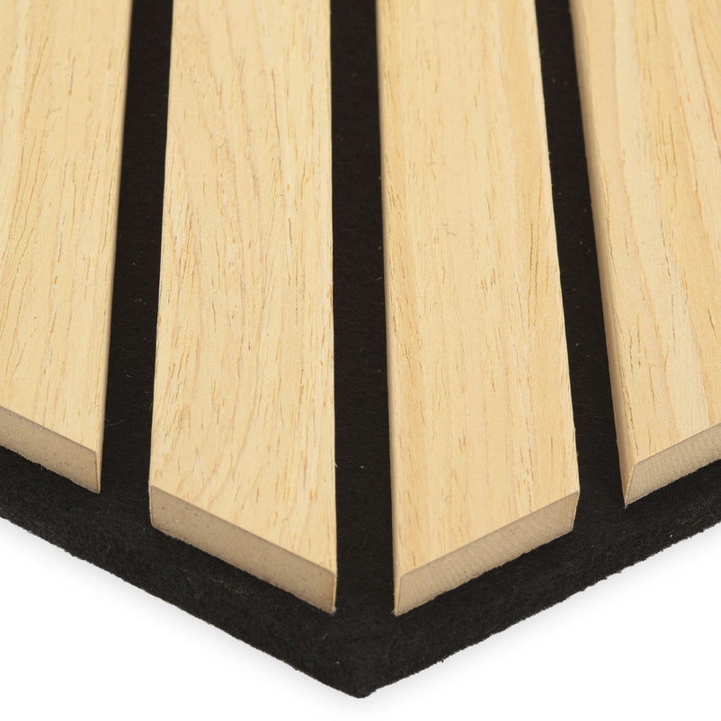 DECORIF Set 6 panouri decorative acustice hexagonale pentru perete