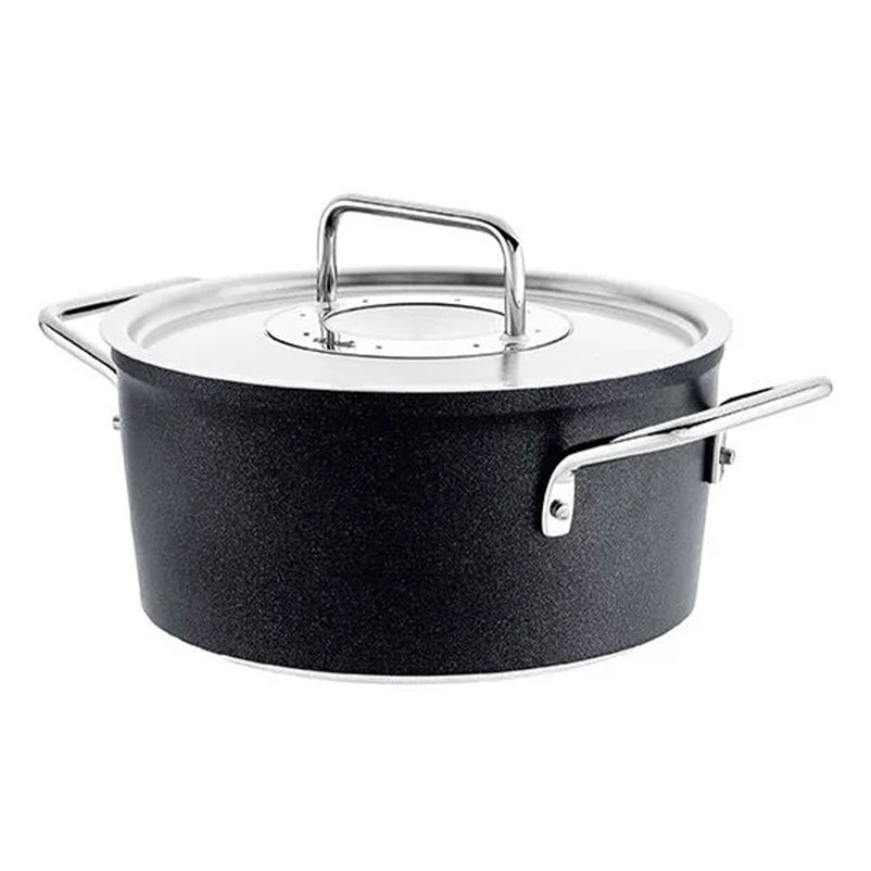 ADAMANT Oală cu capac, aluminiu, D.18cm