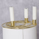 CIRCULUS Set 3 suporturi lumânări