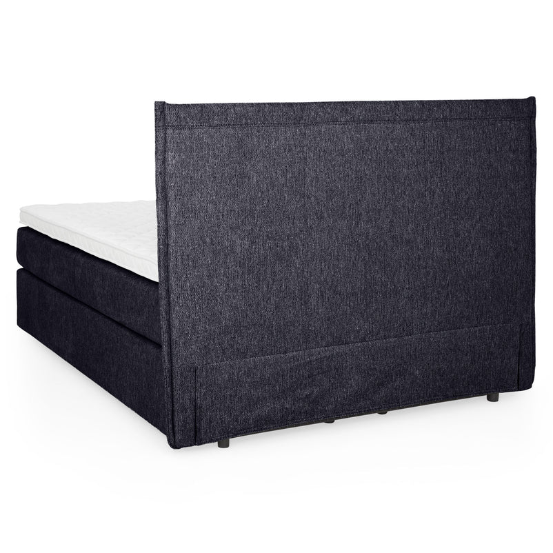 CARLINI Pat tapițat 160x200 cm, saltea și topper incluse