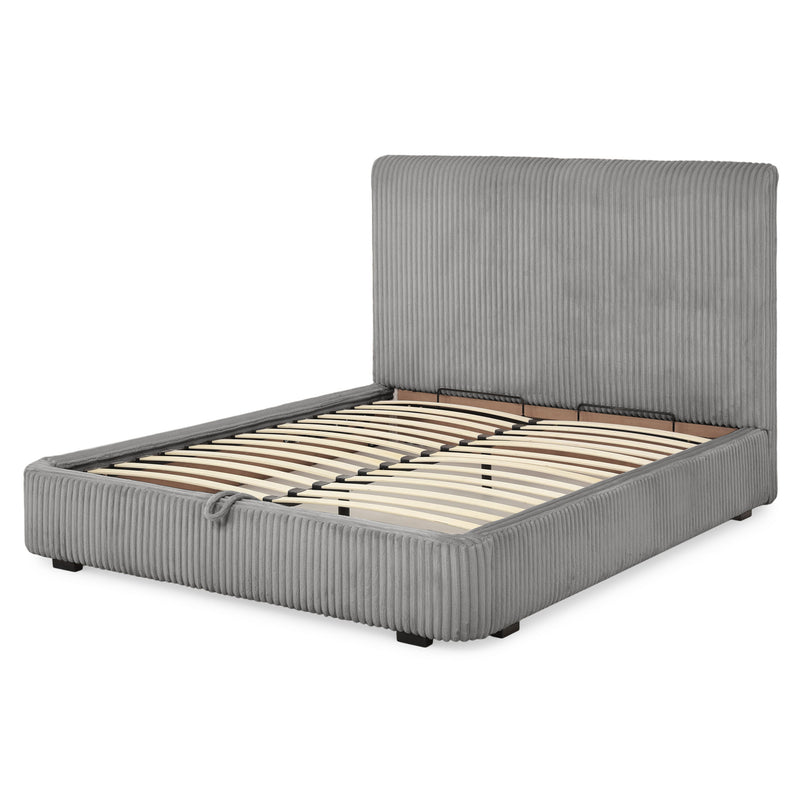 MARYANNE Pat tapițat, 160x200cm, ladă depozitare inclusă