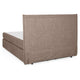 CARLINI Pat tapițat boxspring, 160x200cm, saltea inclusă