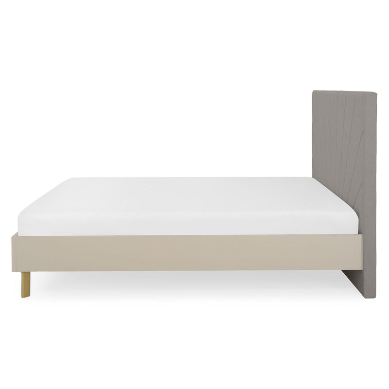 RING Pat cu tăblie tapițată 160x200cm, somieră inclusă