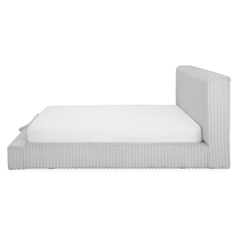 NORDEND Pat tapițat, 160x200cm, somieră rabatabilă și ladă incluse