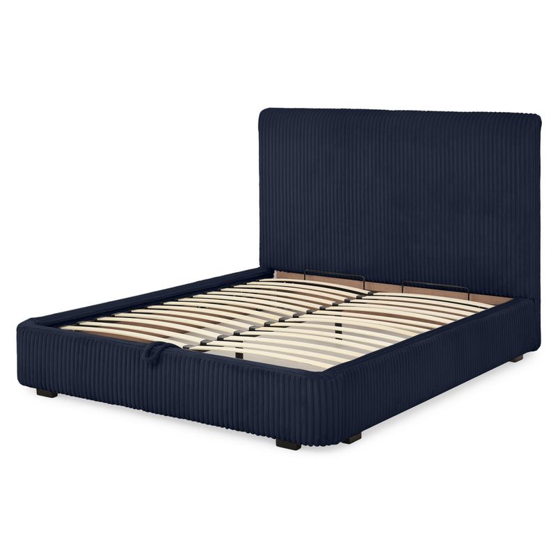 MARYANNE Pat tapițat, 160x200cm, ladă depozitare inclusă