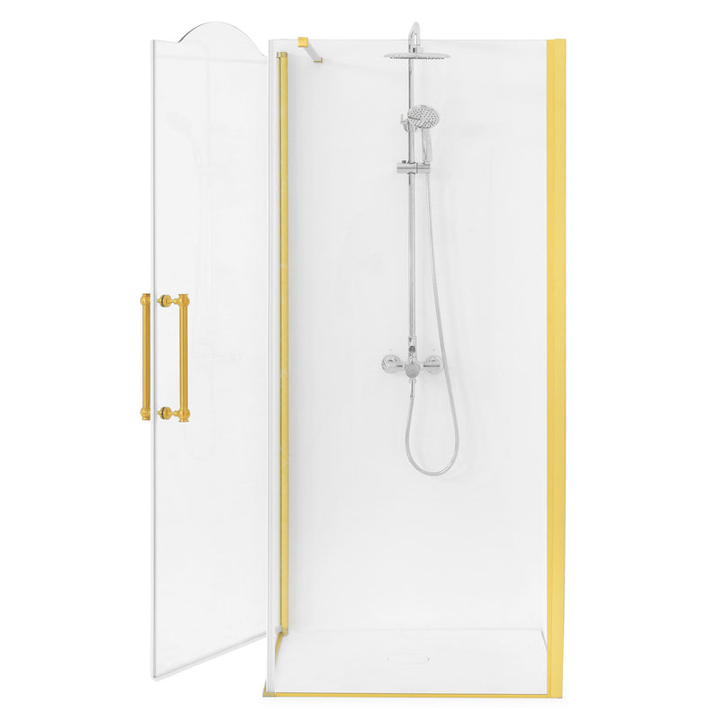 MANHATTAN Sistem duș ușă batantă, 8mm