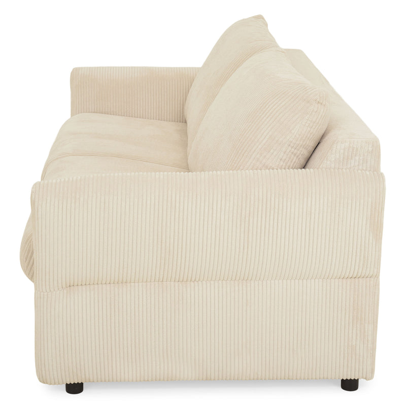 TAMAR  Canapea extensibilă, 3 locuri, stofă