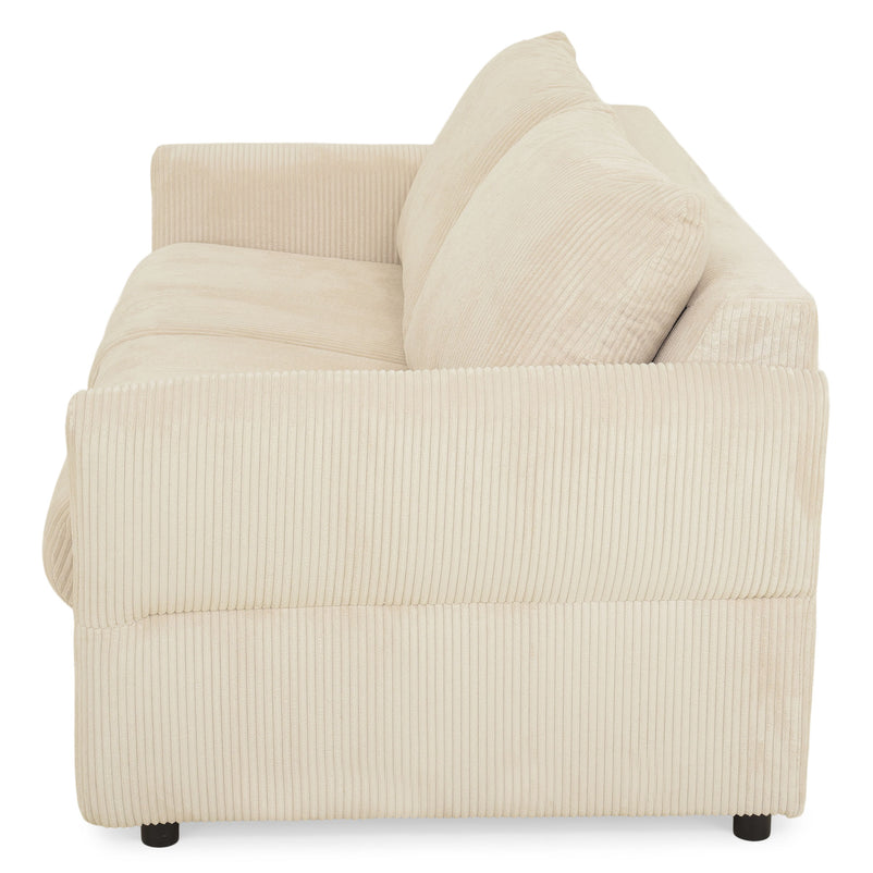 TAMAR  Canapea extensibilă, 3 locuri, stofă