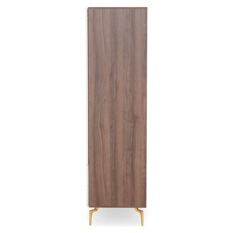 WAVE Dulap copii, 5 uși, 2 sertare