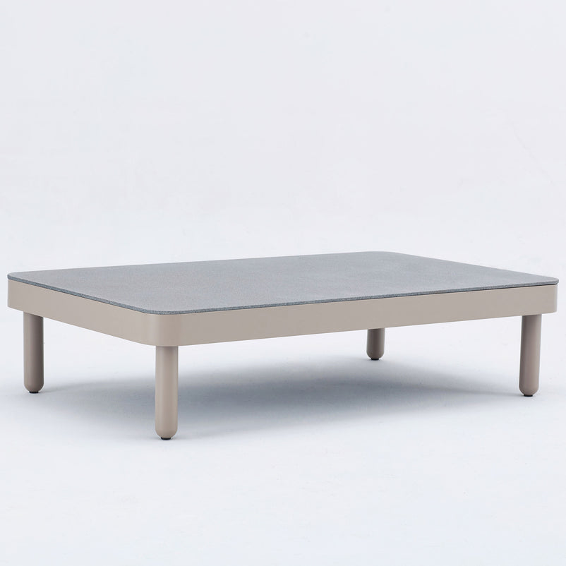 CALOOCAN Set mobilier terasă/grădină, colțar, fotoliu, taburet și măsuță