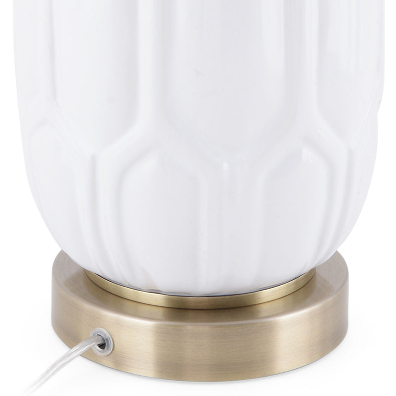 WHITE Veioză 1x60W E27