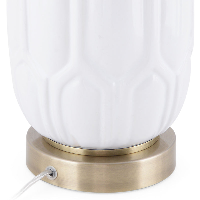 WHITE Veioză 1x60W E27