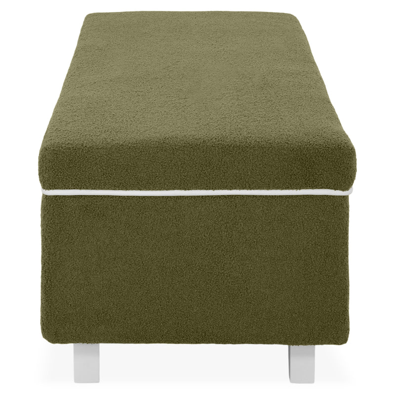 KOLLE Banchetă, ladă depozitare inclusă, stofă