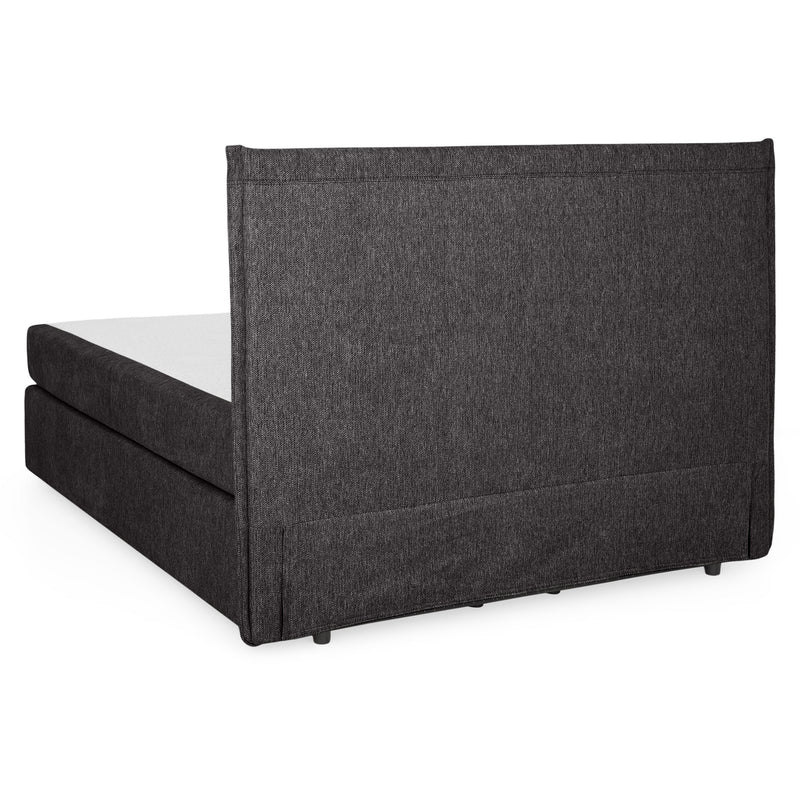 CARLINI Pat tapițat boxspring, 160x200cm, saltea inclusă