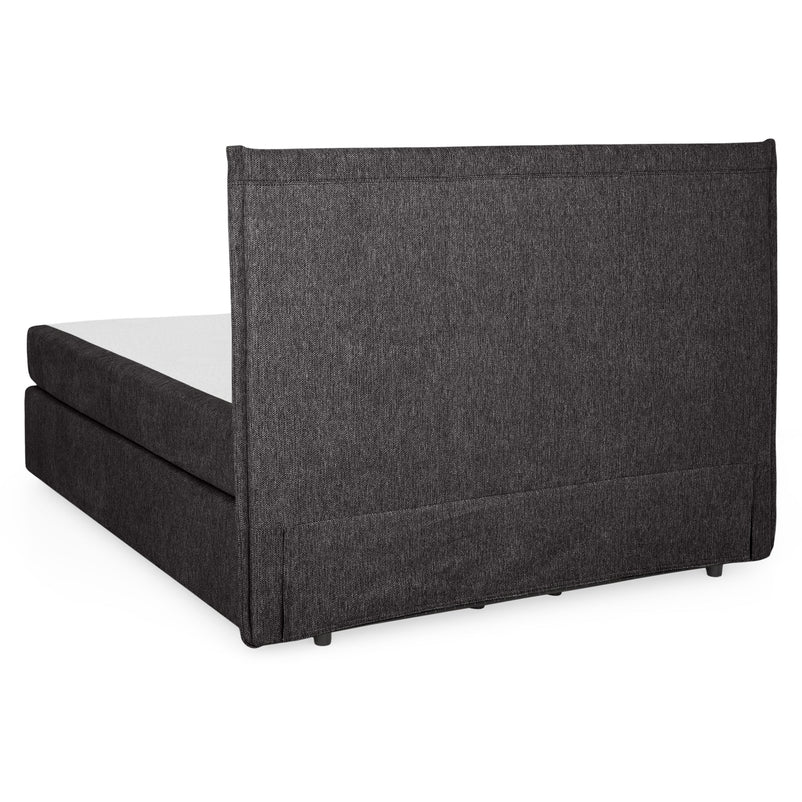 CARLINI Pat tapițat boxspring, 160x200cm, saltea inclusă