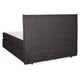 CARLINI Pat tapițat boxspring, 160x200cm, saltea inclusă