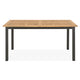 MARCUS/EASY Set mobilier terasă/grădină, 6 scaune și masă extensibilă